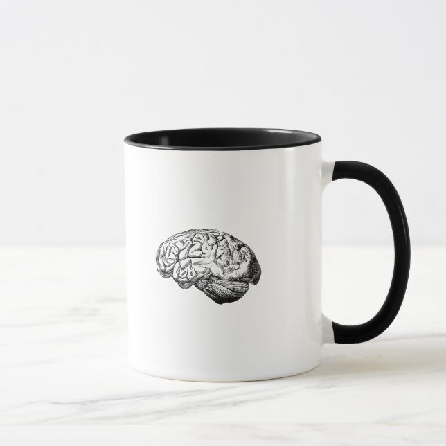 Anatomisches Gehirn Tasse (Rechts)