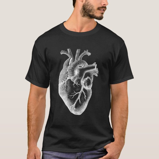 Anatomisches Geschenkherz A T-Shirt (Vorderseite)