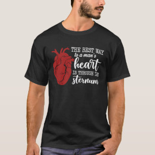 Anatomisches Herz Krankenschwester Registrierte Kr T-Shirt