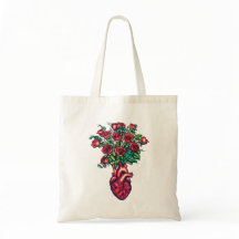 Anatomisches Herz mit Rose, Herzkrieger