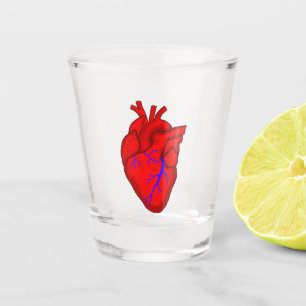 Anatomisches Herz Schnapsglas