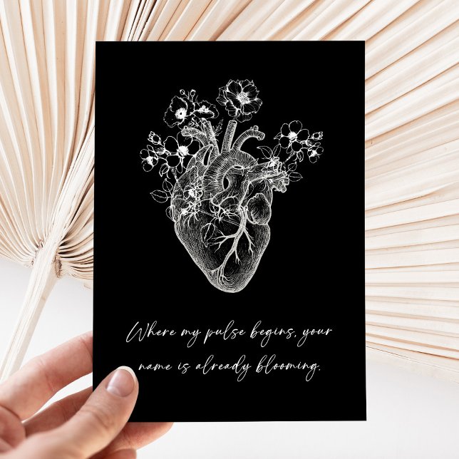 Anatomisches Herz Valentinstag  Karte (Von Creator hochgeladen)