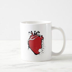 anatomisches Herzstethoskop Kaffeetasse