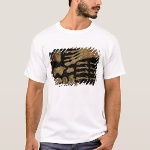 Anatomisches Zeichnen der Knochen des Fußes T-Shirt
