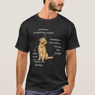 Anatomy of a Golden Retriever - Funny Dog Mom/Dad  T-Shirt