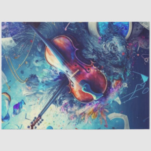 Anatomy of Music Series Design 6 Seidenpapier