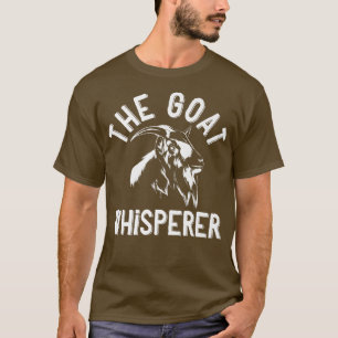Anbau des Ziegenflüsterziege-Bauern Lover T-Shirt