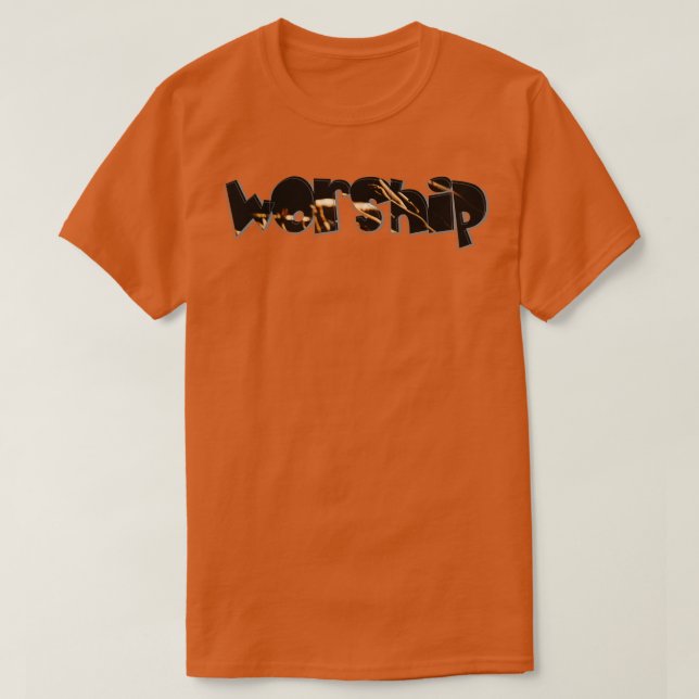 Anbetung 1 T-Shirt (Design vorne)