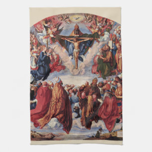 Anbetung der Dreifaltigkeit von Albrecht Dürer, 15 Geschirrtuch