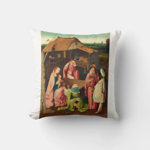 Anbetung der Könige von Hieronymus Bosch Kissen