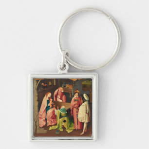 Anbetung der Könige von Hieronymus Bosch Schlüsselanhänger