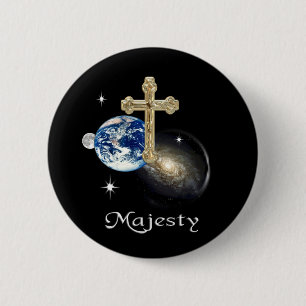 Anbetung seiner Majestät Button