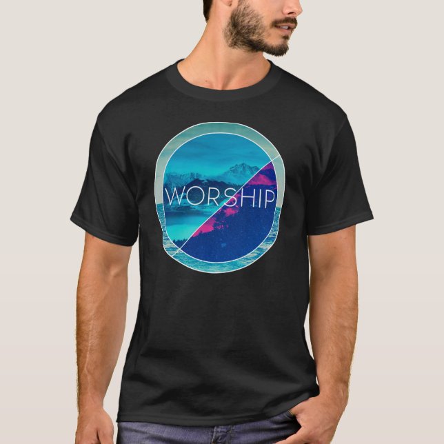 Anbetungregular-Shirt T-Shirt (Vorderseite)