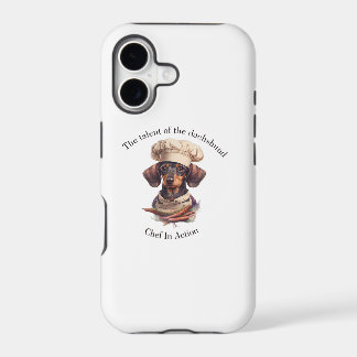 Anbetungswürdiger Dachshund-Koch iPhone 11 Hülle