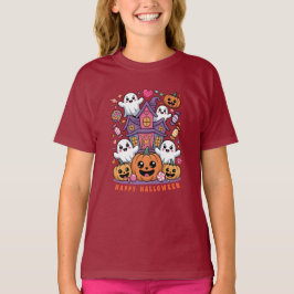 Anbetungswürdiger Kawaii Halloween | Glücklicher G T-Shirt