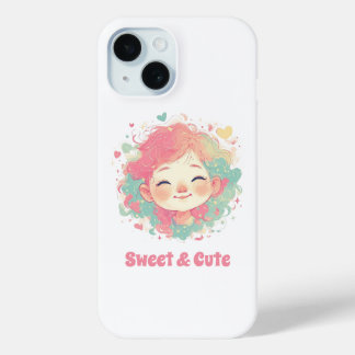 Anbetungswürdiger Kawaii Mädchen-Handyhülle – Süße Case-Mate iPhone Hülle