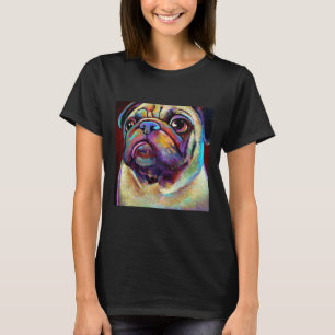 Anbetungswürdiger PUG-WELPE mit DERP-ZUNGE Klassis T-Shirt
