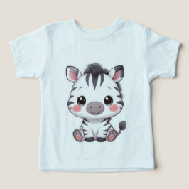 Anbetungswürdiges Kawaii Chibi-Zebra