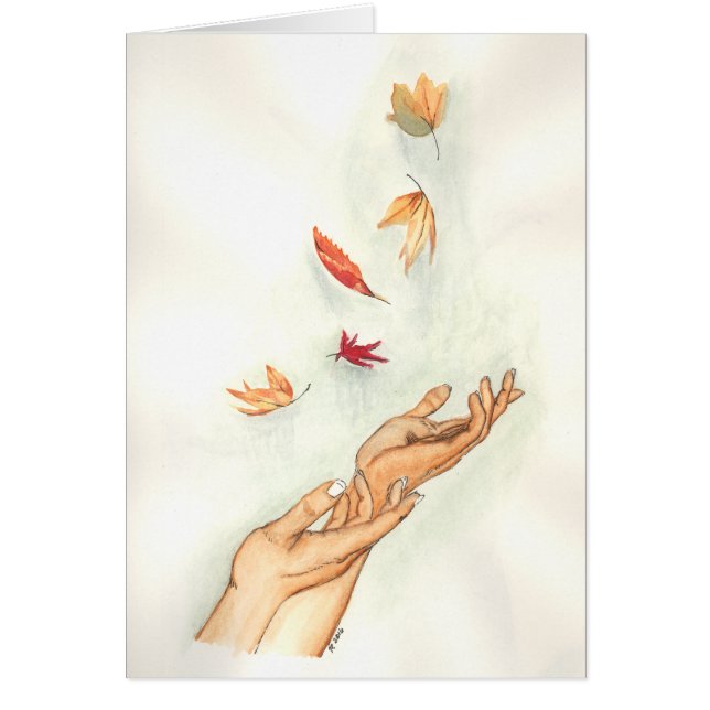 Anbietende leere Karte (Vorne)