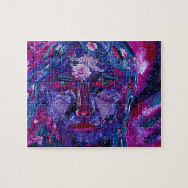 Anblick-- magentarote u. violette innere Vision (Horizontal)