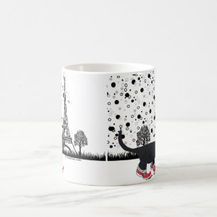 Anblick-Sehen in Paris-Tasse Kaffeetasse