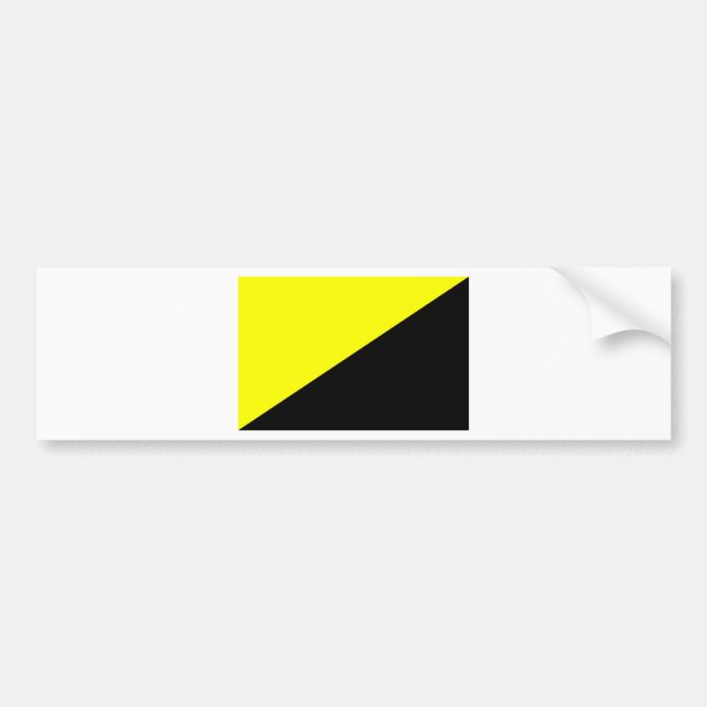 Ancap Anarchokapitalistin Autoaufkleber (Vorne)