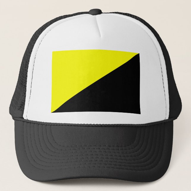 Ancap Anarchokapitalistin Truckerkappe (Vorderseite)