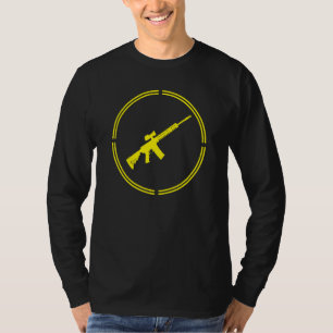 Ancap Feuerwaffen Gewehre Libertärer Anarcho Kapit T-Shirt