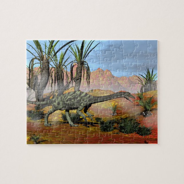 Anchisaurusdinosaurier - 3D übertragen (Horizontal)