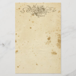 Anchor Antike gestanzte Blumenläden Briefpapier