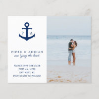 Anchor Foto Nautical Budget Hochzeit speichern das