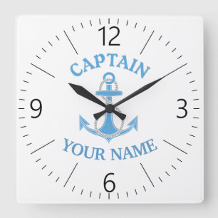 Anchor Quadratische Wanduhr