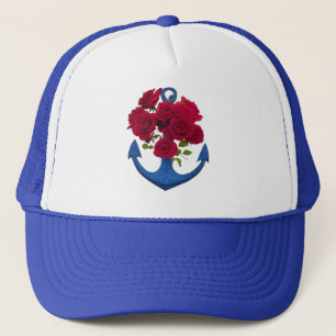 ANCHOR & ROSE T - SHIRT TRUCKERKAPPE