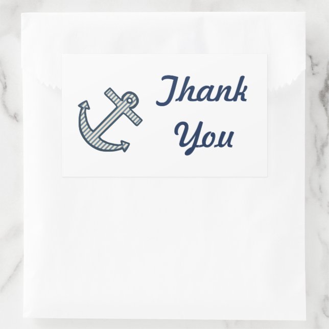 Anchor Vielen Dank Stickers (Tasche)