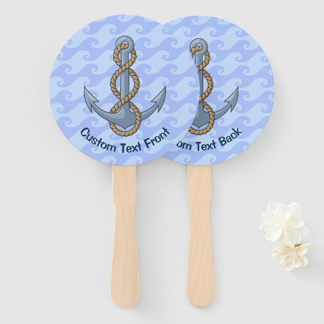 Anchor with Rope Fächer (Vorne und Hinten)