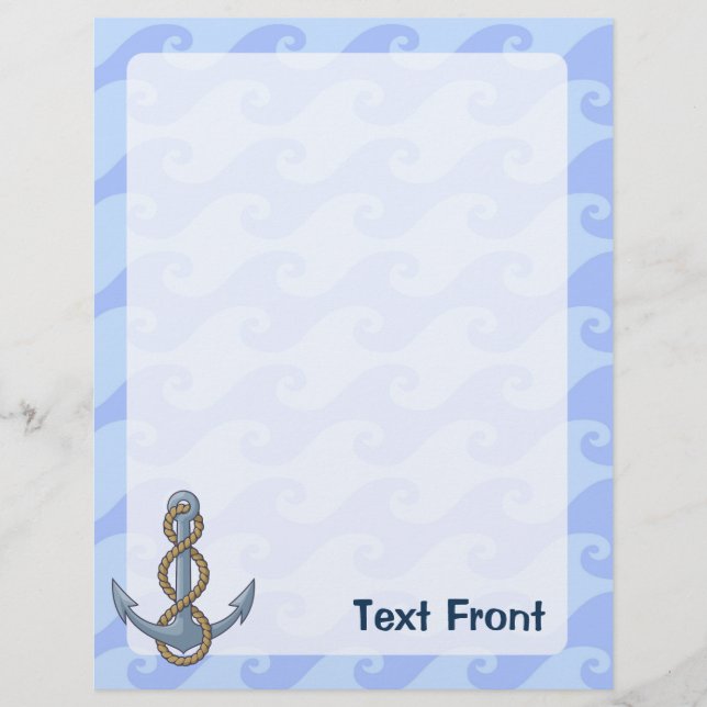 Anchor with Rope Flyer (Vorne)