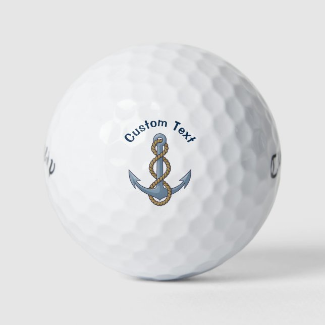 Anchor with Rope Golfball (Vorderseite)