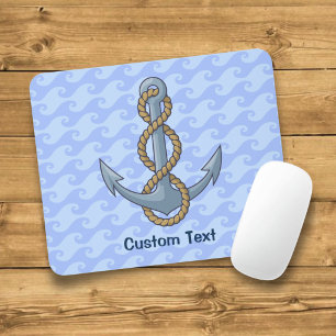 Anchor with Rope Mousepad