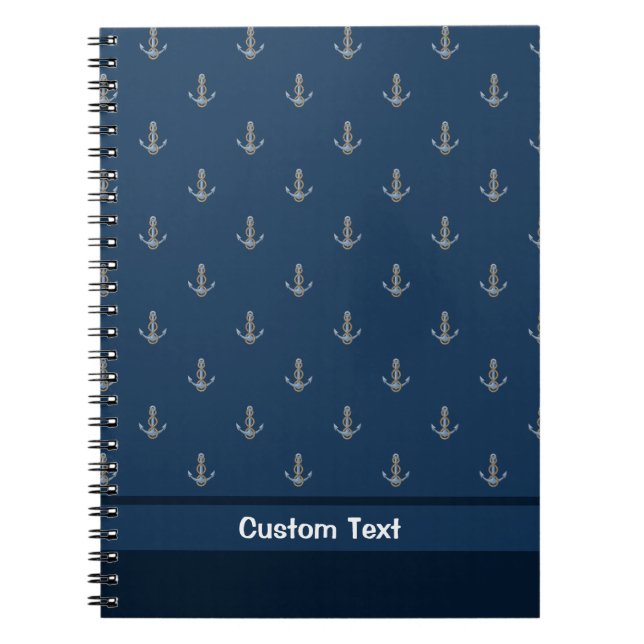 Anchor with Rope Notizblock (Vorderseite)