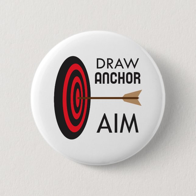 ANCHOR-ZIEL gezeichnet Button (Vorderseite)