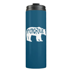 Anchorage Alaska Bear Thermosbecher