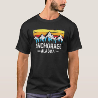 Anchorage Alaska Bergstadt Anchorage AK Souven T-Shirt