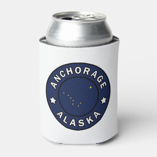 Anchorage Alaska Dosenkühler (Kanne Vorderseite)