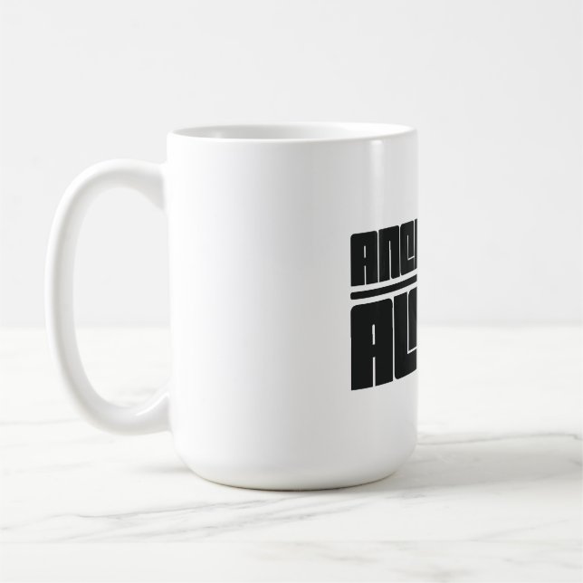 Anchorage - Alaska Kaffeetasse (Links)