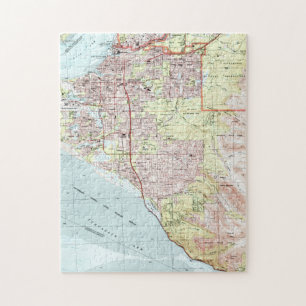 Anchorage Alaska Map (1994)