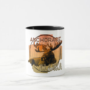 Anchorage Alaska Orangensaft Tasse