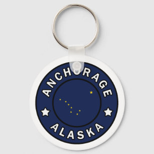 Anchorage Alaska Schlüsselanhänger