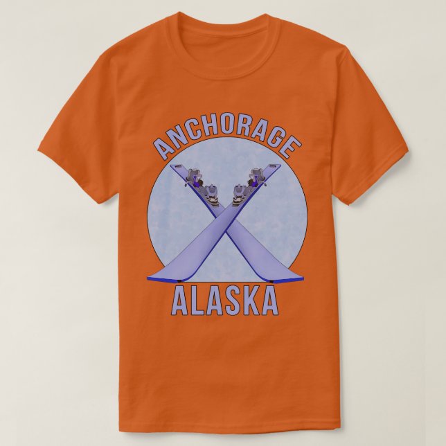 Anchorage Alaska T-Shirt (Design vorne)