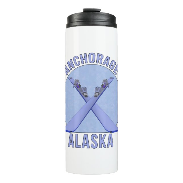 Anchorage, Alaska Thermosbecher (Vorderseite)