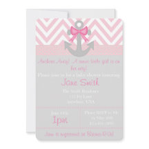 Anchors Away Girl Baby Dusche